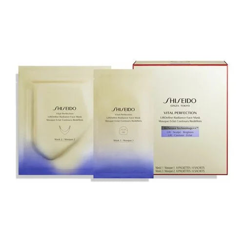 Shiseido Vital Perfection LiftDefine Radiance Face Mask 6x2